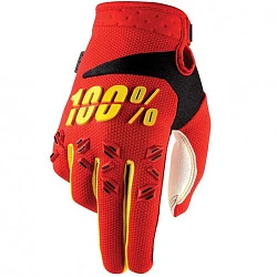 100% Airmatic мотоперчатки, красный
