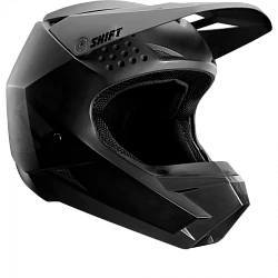 Shift White Youth Matte Black шлем подростковый