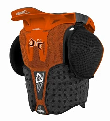 Leatt Fusion 2.0 защита шеи и тела подростковая, оранжево-черный