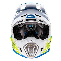 Leatt Kit Moto 7.5 V26 Pixel Blue шлем кроссовый + Velocity 4.5 мотоочки