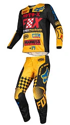 Fox Racing 180 Czar Youth 2019 комплект подростковый, черно-желтый