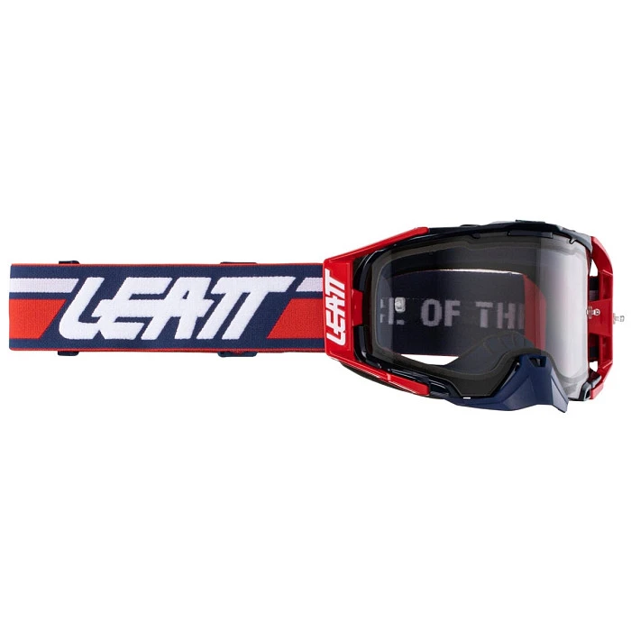Leatt Velocity 6.5 Royal / Light Grey 58% мотоочки, двойная линза