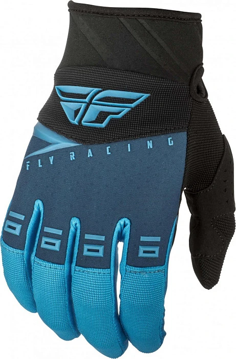 Fly Racing F-16 2019 мотоперчатки, сине-черный