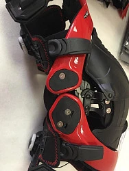 Asterisk Ultra Cell Boa Knee Brace наколенники, черно-красный (б/у)