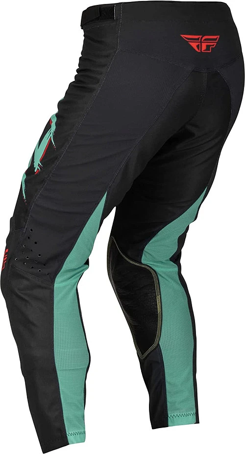 Fly Racing Kinetic S.E. Rave Black/Mint/Red мотоштаны