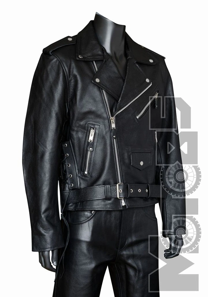 First M771 2BM Косуха мужская, кожа 2мм, черный