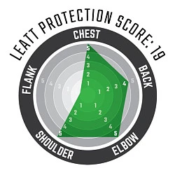 Leatt Body Protector 4.5 Pro моточерепаха, черный