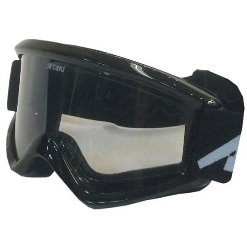 Ataki HB-319 мотоочки, черный глянцевый