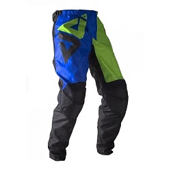 Ataki Strike мотоштаны, сине-зеленый