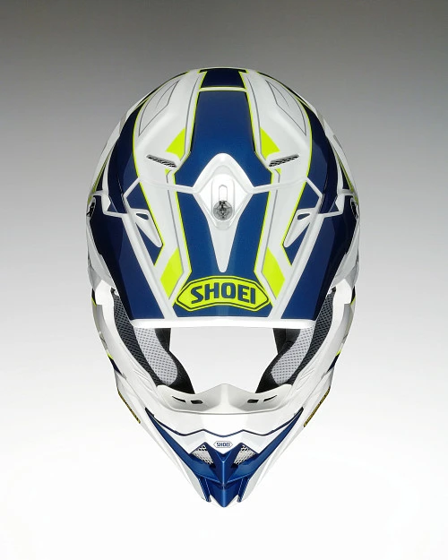 Shoei VFX-WR Allegiant TC-3 шлем кроссовый, желто-бело-синий