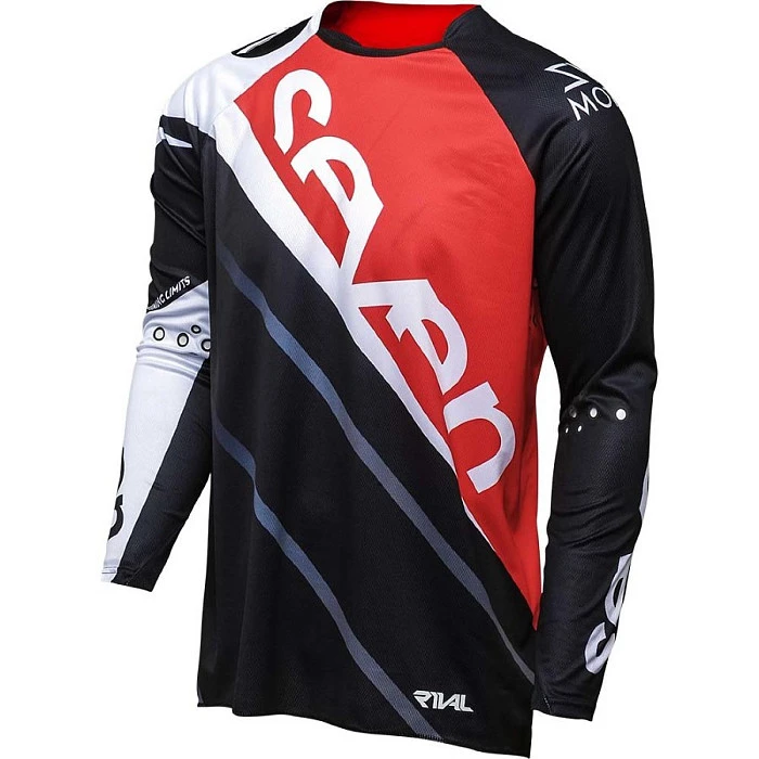 Seven Rival Militant Red/Black джерси