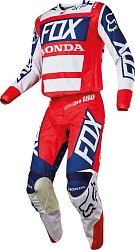 Fox Racing 180 Honda 2017 комплект, красно-бело-синий