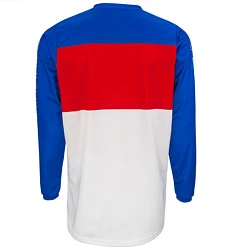 Fly Racing F-16 2022 джерси, красно-бело-синий