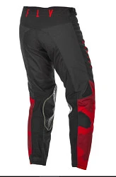 Fly Racing Kinetic K221 2021 мотоштаны, красно-черный