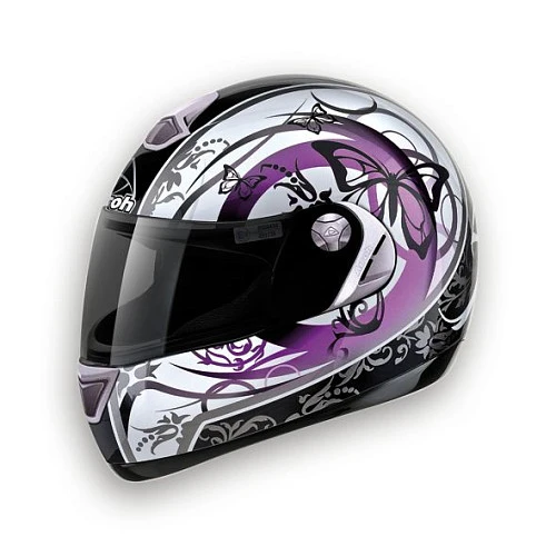 Airoh Aster-X Butterflu Violet шлем интеграл, фиолетовый