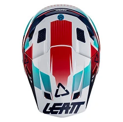 Leatt Kit Moto 8.5 V23 Royal шлем кроссовый + Velocity 5.5 мотоочки