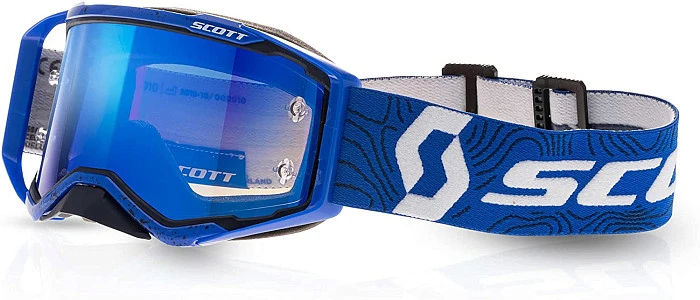 Scott Prospect Six Days Italy Blue/Electric Blue Chrome мотоочки