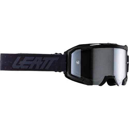 Leatt Velocity 4.5 Iriz Stealth / Silver 50% мотоочки, двойная линза