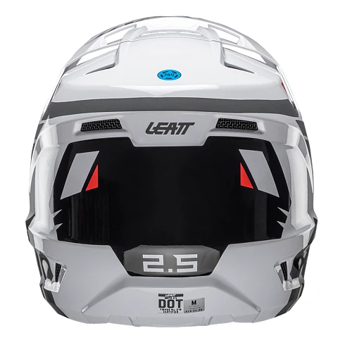 Leatt Moto 2.5 V25 White шлем кроссовый, белый