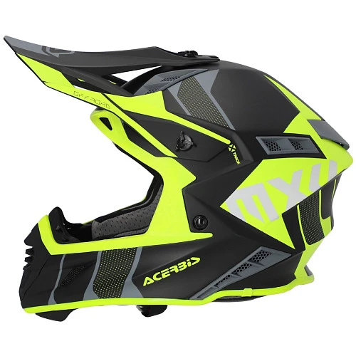 Acerbis X-Track 22-06 Black/Fluo-Yellow шлем внедорожный, черно-желтый