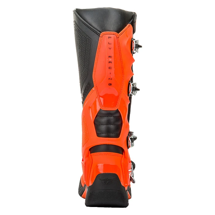 Fly Racing FR5 мотоботы кроссовые, черно-оранжевый