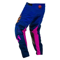 Fly Racing Kinetic K220 2020 мотоштаны, сине-оранжевый