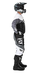 Fly Racing F-16 2019 комплект, черно-бело-серый