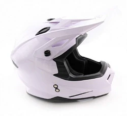 Ataki MX801 Solid шлем кроссовый, белый