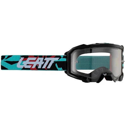 Leatt Velocity 4.5 Fuel / Clear 83% мотоочки, двойная линза
