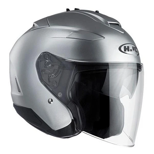 HJC IS-33 LL Semi Flat CR Silver шлем открытый
