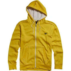 Fox Judas Zip Front Fleece толстовка, желтый