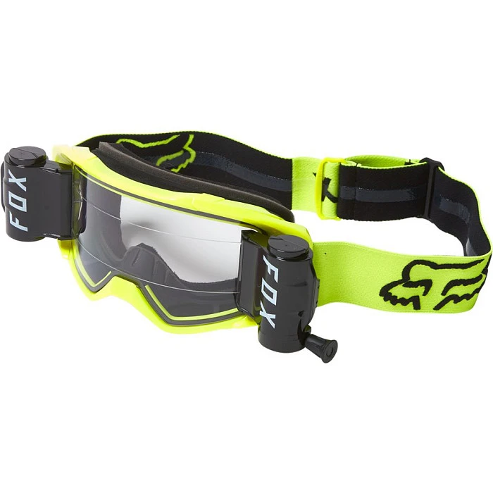 Fox Vue Stray Roll Off Black/Yellow мотоочки