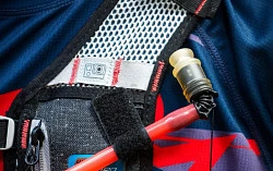 Leatt DBX Enduro Lite WP 2.0 рюкзак-гидропак, черно-сине-оранжевый