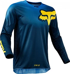 Fox Racing 360 Viza 2018 джерси, синий