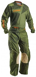 Thor Phase Off Road Cloak комплект эндуро, зеленый