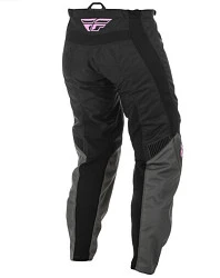 Fly Racing F-16 2022 мотоштаны женские, серо-черно-розовый