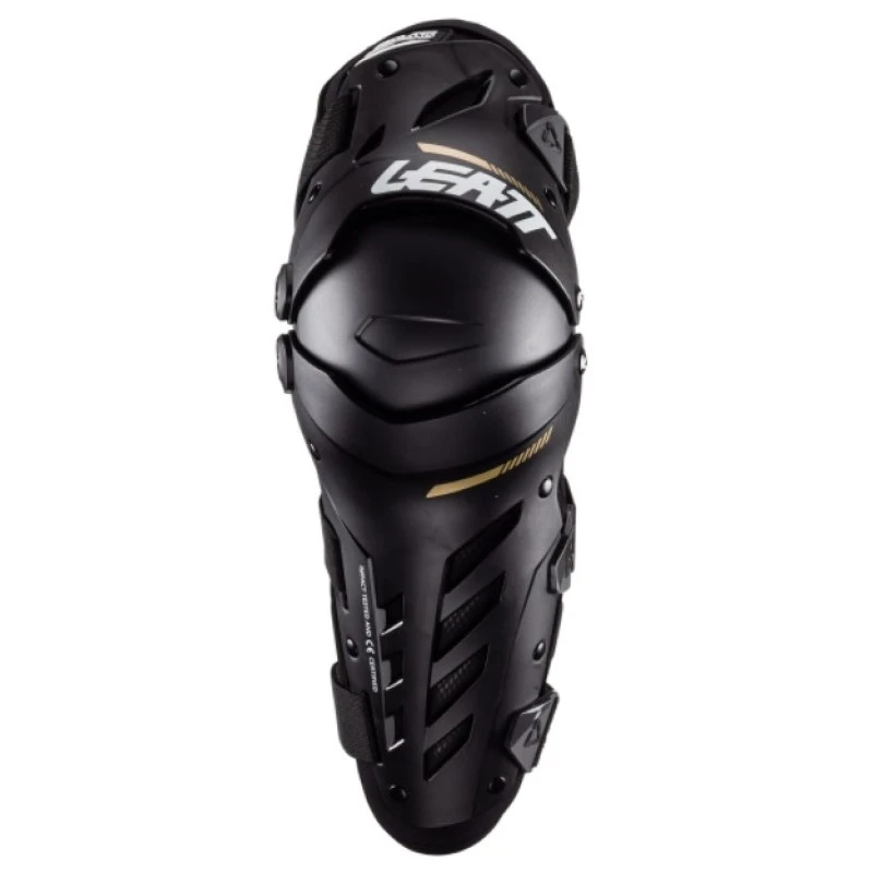 Leatt Dual Axis Black шарнирные наколенники, черный