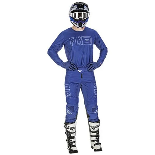 Fly Racing Kinetic Fuel комплект, сине-белый