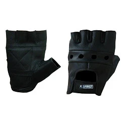 First M160BLK мотоперчатки кожаные без пальцев, черный
