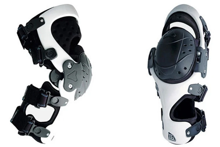 Tryonic Knee Brace T6 Pair защита коленей, бело-черный