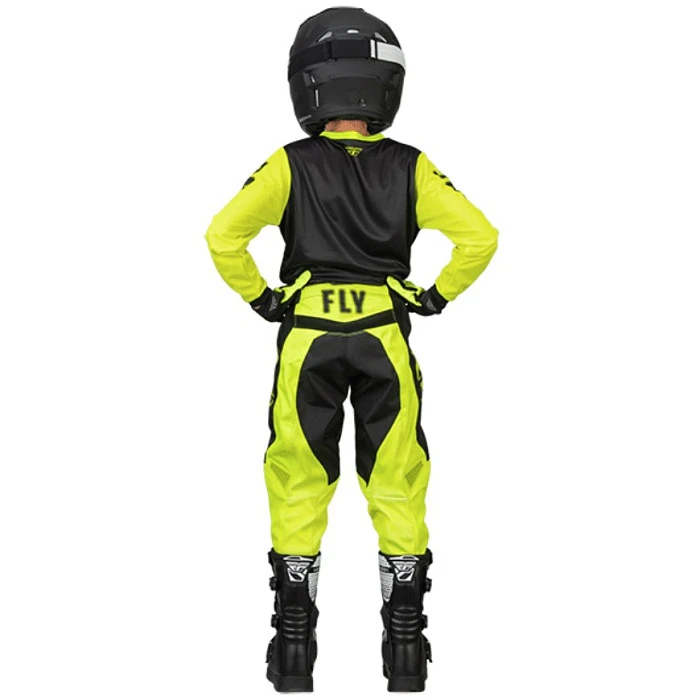 Fly Racing F-16 2023 Black/Hi-Vis комплект подростковый