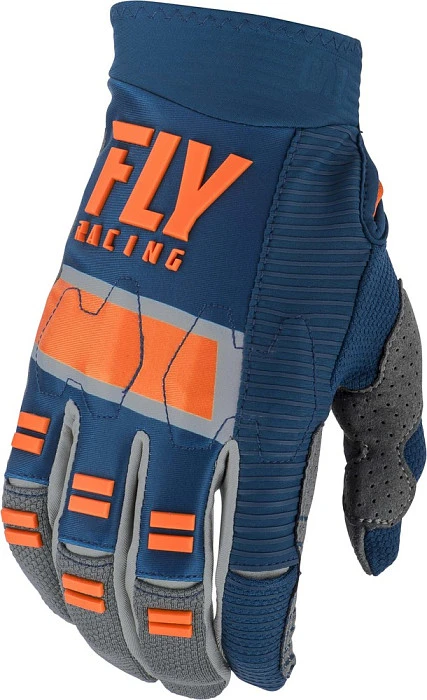 Fly Racing Evolution DST 2019 мотоперчатки, сине-оранжевый
