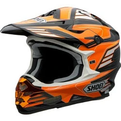 Shoei VFX-W Werx TC-8 шлем кроссовый, черно-оранжево-белый