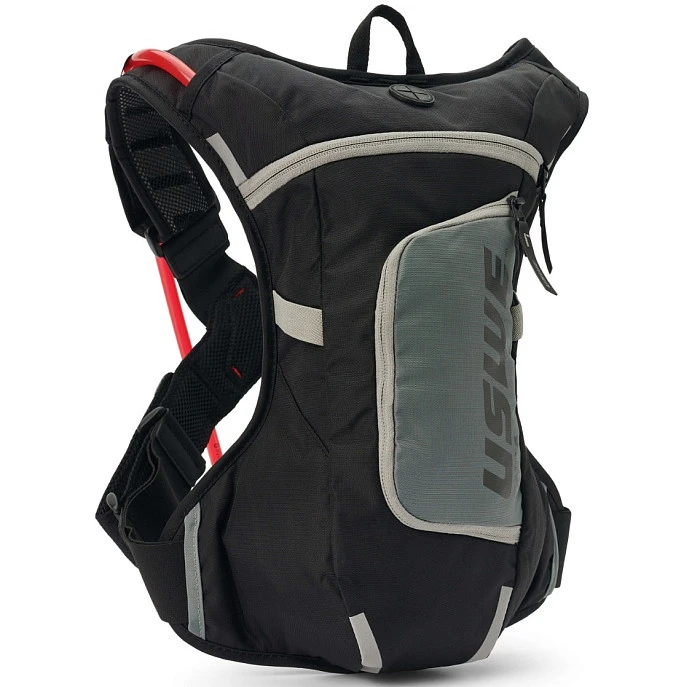 USWE Raw 4L Dirt Biking Hydration Pack (3L) Carbon Black рюкзак-гидропак