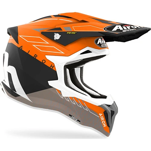 Airoh Strycker Skin Orange Matt шлем внедорожный, оранжевый матовый