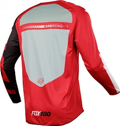 Fox Racing 180 Sayak 2018 джерси, красно-бело-черный