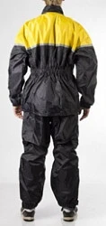 Vega дождевик раздельный (куртка+штаны), черно-желтый