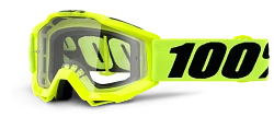100% Accuri JR Fluo Yellow Clear Lens мотоочки детские