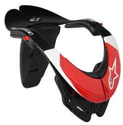 Alpinestars Carbon BNS Neck Brace защита шеи, черно-красный