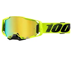 100% Armega Nuclear Citrus / Mirror Gold Lens мотоочки